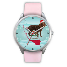 Load image into Gallery viewer, American Water Spaniel California Christmas Special Wrist Watch-Free Shipping