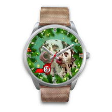 Load image into Gallery viewer, Amazing Dalmatian Dog New York Christmas Special Wrist Watch-Free Shipping