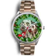 Load image into Gallery viewer, Amazing Dalmatian Dog New York Christmas Special Wrist Watch-Free Shipping