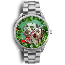 Load image into Gallery viewer, Amazing Dalmatian Dog New York Christmas Special Wrist Watch-Free Shipping