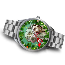 Load image into Gallery viewer, Amazing Dalmatian Dog New York Christmas Special Wrist Watch-Free Shipping