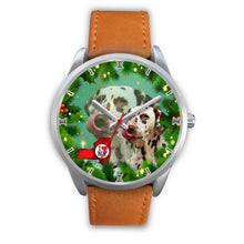 Load image into Gallery viewer, Amazing Dalmatian Dog New York Christmas Special Wrist Watch-Free Shipping