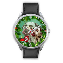 Load image into Gallery viewer, Amazing Dalmatian Dog New York Christmas Special Wrist Watch-Free Shipping