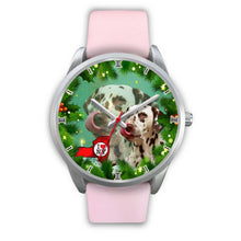 Load image into Gallery viewer, Amazing Dalmatian Dog New York Christmas Special Wrist Watch-Free Shipping