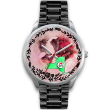 Load image into Gallery viewer, Amazing St. Bernard Dog Art New York Christmas Special Wrist Watch-Free Shipping