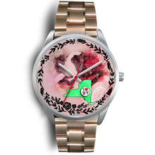 Load image into Gallery viewer, Amazing St. Bernard Dog Art New York Christmas Special Wrist Watch-Free Shipping