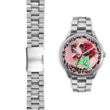 Load image into Gallery viewer, Amazing St. Bernard Dog Art New York Christmas Special Wrist Watch-Free Shipping