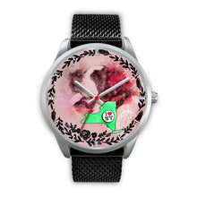Load image into Gallery viewer, Amazing St. Bernard Dog Art New York Christmas Special Wrist Watch-Free Shipping