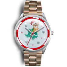 Load image into Gallery viewer, Abyssinian Cat Texas Christmas Special Wrist Watch-Free Shipping