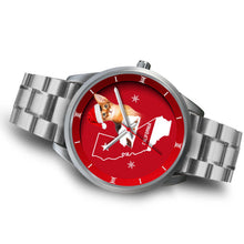 Load image into Gallery viewer, Abyssinian Cat California Christmas Special Wrist Watch-Free Shipping