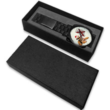 Load image into Gallery viewer, Airedale Terrier On Christmas Alabama Wrist Watch-Free Shipping