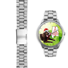 Load image into Gallery viewer, American Water Spaniel On Christmas Alabama Wrist Watch-Free Shipping
