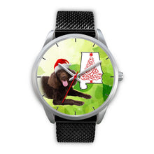 Load image into Gallery viewer, American Water Spaniel On Christmas Alabama Wrist Watch-Free Shipping