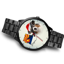 Load image into Gallery viewer, Australian Shepherd On Christmas Arizona Wrist Watch-Free Shipping