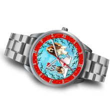 Load image into Gallery viewer, Amazing Basset Hound Dog Virginia Christmas Special Wrist Watch-Free Shipping