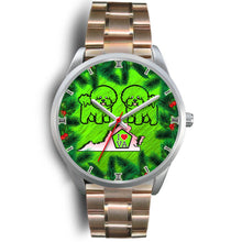 Load image into Gallery viewer, Bichon Fries Dog Art Virginia Christmas Special Wrist Watch-Free Shipping
