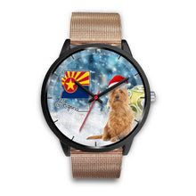 Load image into Gallery viewer, Australian Terrier On Christmas Arizona Wrist Watch-Free Shipping
