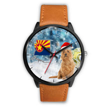Load image into Gallery viewer, Australian Terrier On Christmas Arizona Wrist Watch-Free Shipping