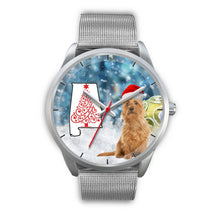 Load image into Gallery viewer, Australian Terrier On Christmas Alabama Wrist Watch-Free Shipping