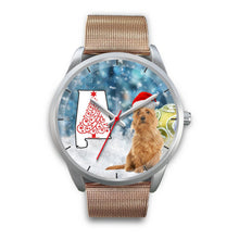 Load image into Gallery viewer, Australian Terrier On Christmas Alabama Wrist Watch-Free Shipping