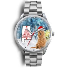 Load image into Gallery viewer, Australian Terrier On Christmas Alabama Wrist Watch-Free Shipping