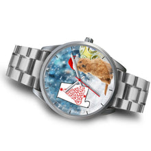 Load image into Gallery viewer, Australian Terrier On Christmas Alabama Wrist Watch-Free Shipping