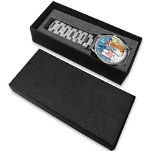 Load image into Gallery viewer, Australian Terrier On Christmas Alabama Wrist Watch-Free Shipping