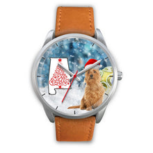 Load image into Gallery viewer, Australian Terrier On Christmas Alabama Wrist Watch-Free Shipping