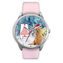 Load image into Gallery viewer, Australian Terrier On Christmas Alabama Wrist Watch-Free Shipping