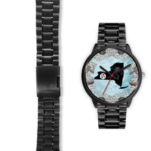 Load image into Gallery viewer, Black Labrador Dog New York Christmas Special Wrist Watch-Free Shipping