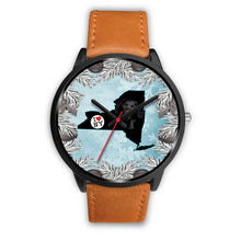 Load image into Gallery viewer, Black Labrador Dog New York Christmas Special Wrist Watch-Free Shipping