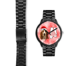 Load image into Gallery viewer, Basset Hound On Christmas Alabama Wrist Watch-Free Shipping