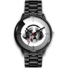 Load image into Gallery viewer, Beagle Dog Christmas Special Black Wrist Watch-Free Shipping