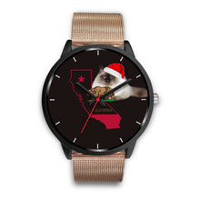 Load image into Gallery viewer, Birman Cat California Christmas Special Wrist Watch-Free Shipping