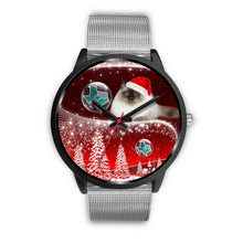 Load image into Gallery viewer, Birman Cat Texas Christmas Special Wrist Watch-Free Shipping