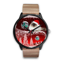 Load image into Gallery viewer, Birman Cat Texas Christmas Special Wrist Watch-Free Shipping