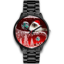 Load image into Gallery viewer, Birman Cat Texas Christmas Special Wrist Watch-Free Shipping