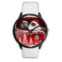 Load image into Gallery viewer, Birman Cat Texas Christmas Special Wrist Watch-Free Shipping