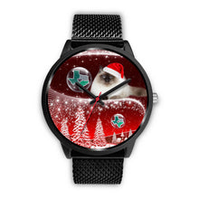 Load image into Gallery viewer, Birman Cat Texas Christmas Special Wrist Watch-Free Shipping