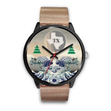 Load image into Gallery viewer, Bengal Cat Texas Christmas Special Wrist Watch-Free Shipping