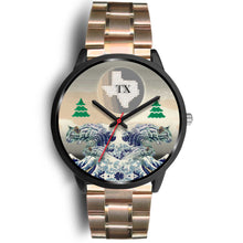 Load image into Gallery viewer, Bengal Cat Texas Christmas Special Wrist Watch-Free Shipping