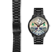 Load image into Gallery viewer, Bengal Cat Texas Christmas Special Wrist Watch-Free Shipping