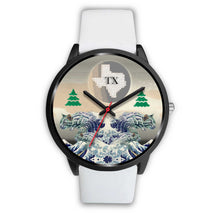 Load image into Gallery viewer, Bengal Cat Texas Christmas Special Wrist Watch-Free Shipping