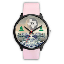 Load image into Gallery viewer, Bengal Cat Texas Christmas Special Wrist Watch-Free Shipping
