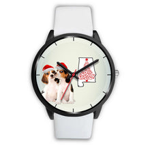 Load image into Gallery viewer, Beagle Dog On Christmas Alabama Wrist Watch-Free Shipping