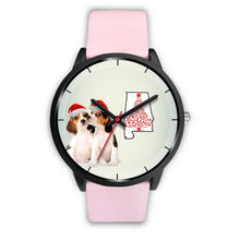 Load image into Gallery viewer, Beagle Dog On Christmas Alabama Wrist Watch-Free Shipping