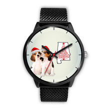 Load image into Gallery viewer, Beagle Dog On Christmas Alabama Wrist Watch-Free Shipping
