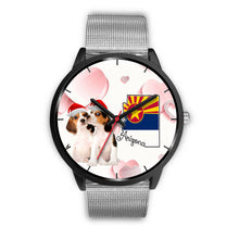 Load image into Gallery viewer, Beagle Dog On Christmas Arizona Wrist Watch-Free Shipping