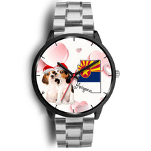 Load image into Gallery viewer, Beagle Dog On Christmas Arizona Wrist Watch-Free Shipping