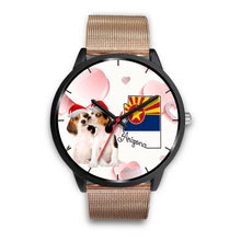 Load image into Gallery viewer, Beagle Dog On Christmas Arizona Wrist Watch-Free Shipping